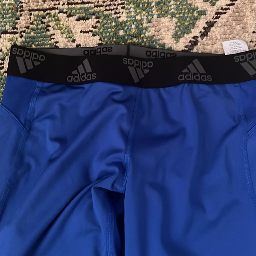 Adidas Youth Climalite Compression Pants | Size Youth XL - Picture 3 of 5